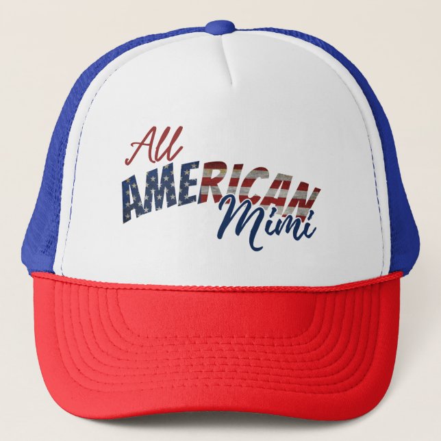 BONÉ MIMI TOTALMENTE AMERICANA (Frente)
