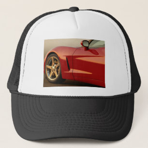 Boné Minha Corvette Vermelha