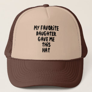 BONÉ MINHA FILHA FAVORITA ME DEU ESTE CHAPÉU