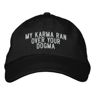 Boné Minha Karma atropelou seu Dogma