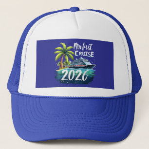 Boné Minha Primeira Viagem de Cruzeiro 2026