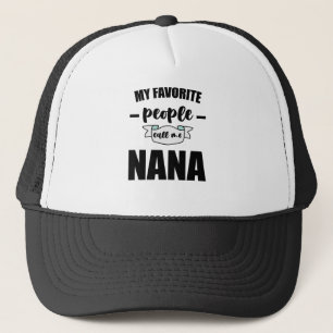 Boné Minhas Pessoas Favoritas Me Chamam de Vovó Vovó Na