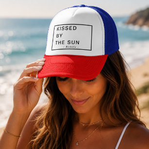 Boné Minimalista Beijado pelo Sol Personalizado