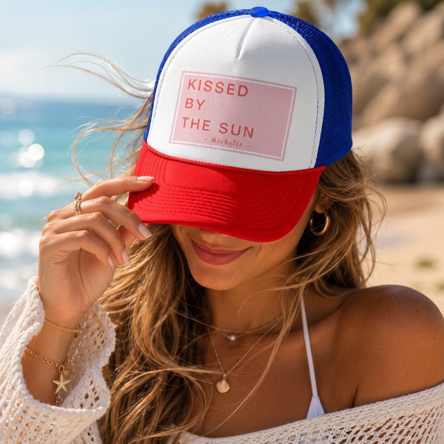 Boné Minimalista Personalizado Beijado pelo Sol (Criador carregado)