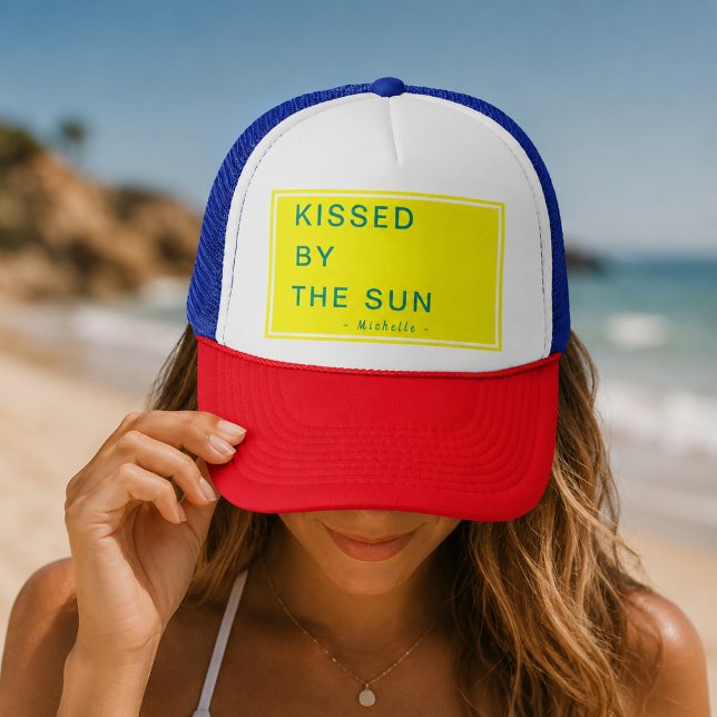 Boné Minimalista Personalizado Beijado pelo Sol (Criador carregado)