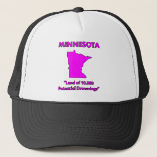 Boné Minnesota - Terra de 10.000 Afogamentos Potenciais
