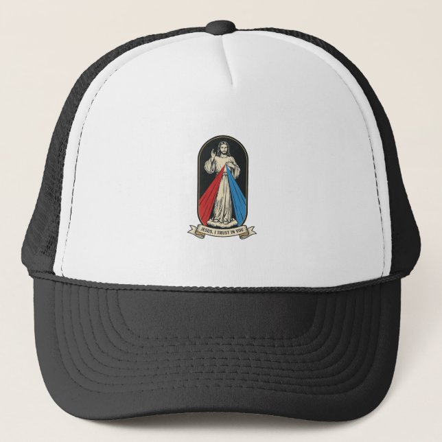 Boné Misericórdia Divina Jesus Vintage (Frente)