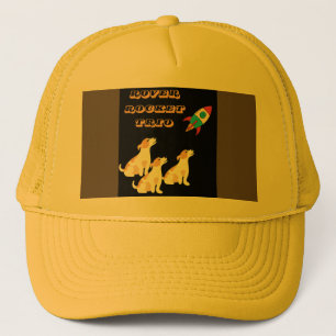 Boné missão espacial engraçada