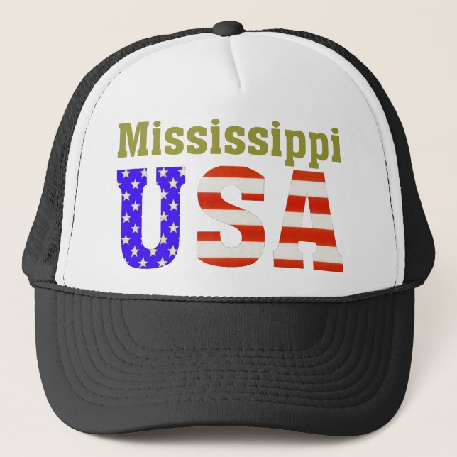 Boné Mississippi EUA! (Frente)