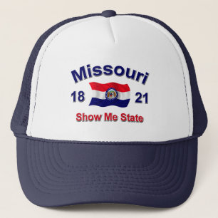 Boné Missouri mostra-me o estado