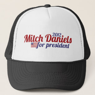 Boné Mitch Daniels para o presidente 2012