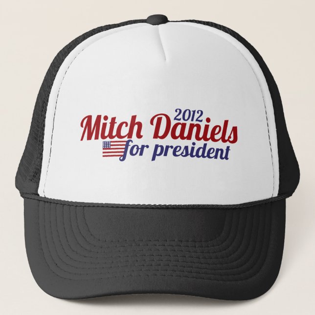 Boné Mitch Daniels para o presidente 2012 (Frente)