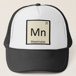 Boné Mn - Maionese Condimento Química Tabela Periódica