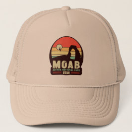 Boné Moab Utah Vintage Desert Sunset Retro Souvenir 60s
