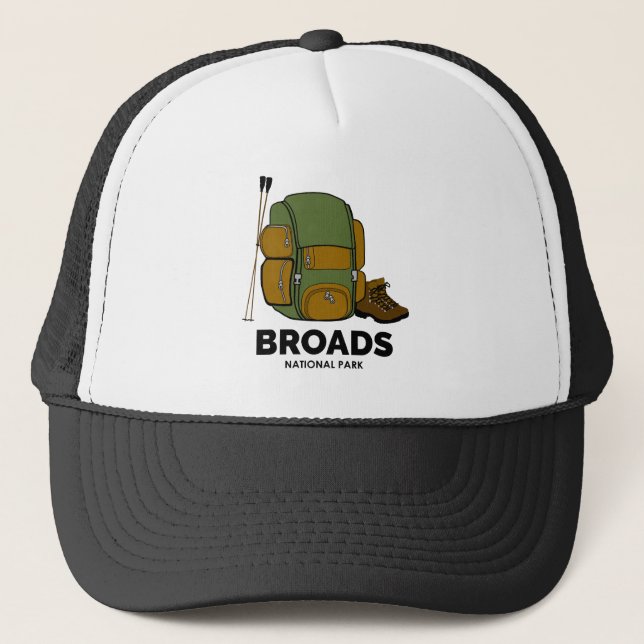 Boné Mochila do Broads National Park (Frente)