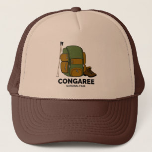 Boné Mochila do Parque Nacional do Congaree