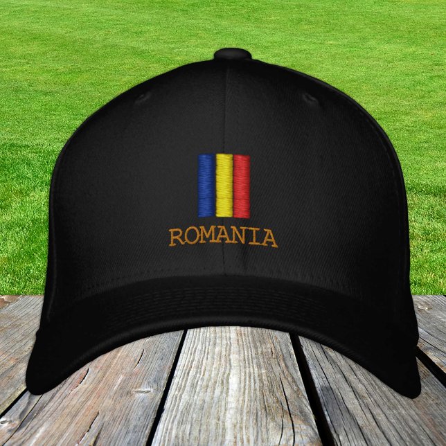 Boné Moda da bandeira romena / Patriotas (Criador carregado)