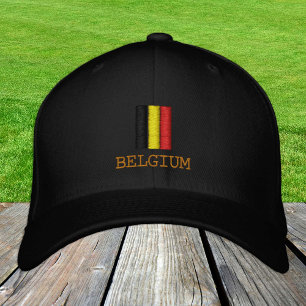 Boné Moda da Bélgica e da Bandeira belga / Patriotas de