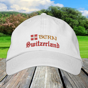 Boné Moda de Berna e Suiça / Patriotas da Bandeira Suíç