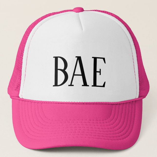 Boné Moda de Novidade das Mulheres BAE (Frente)