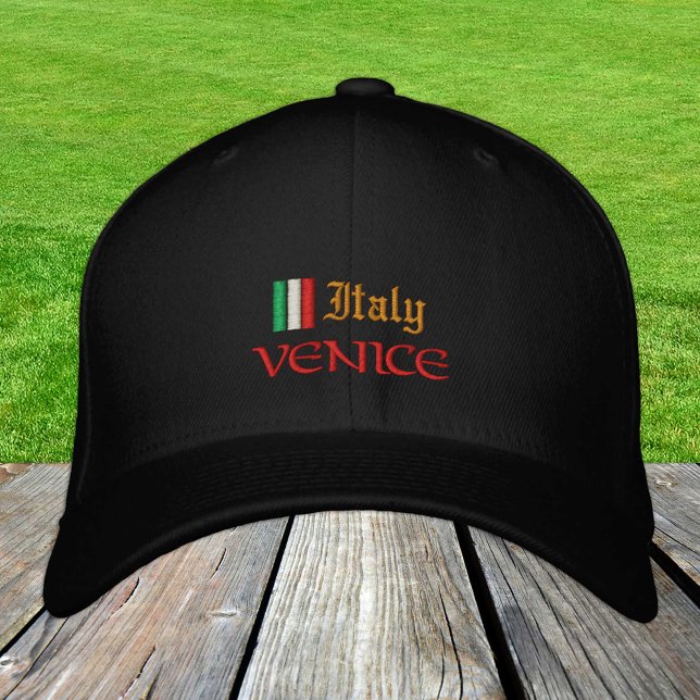 Boné Moda de Veneza e Itália / Patriotas de Bandeira It (Criador carregado)