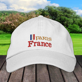 Boné Moda Paris & França / Patriotas Bandeiras Francesa
