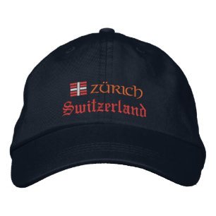 Boné Moda Zürich & Suiça / Patriotas da Bandeira Suíça