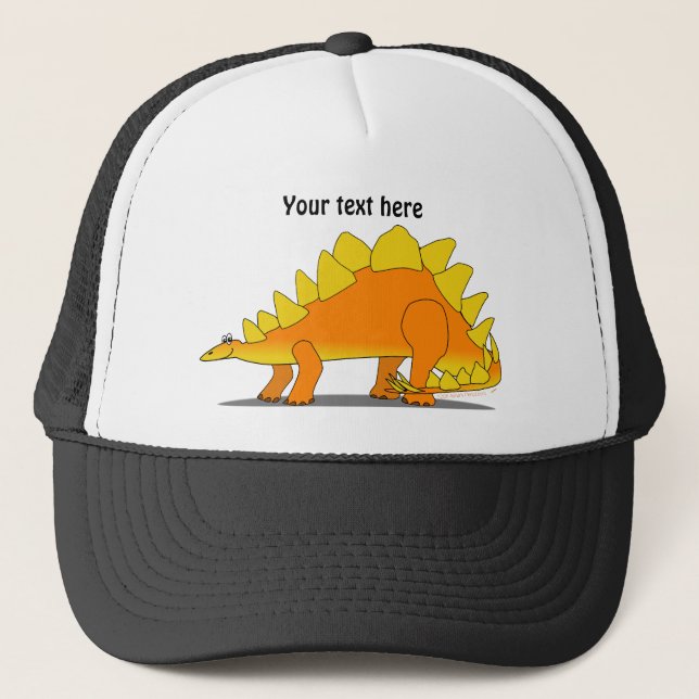 Boné Modelo bonito dos desenhos animados do dinossauro (Frente)