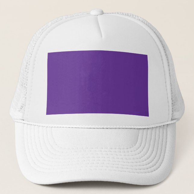Boné modelo de fundo roxo cor sólida 663399 (Frente)