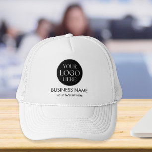 Boné Modelo de Logotipo Empresarial Personalizado