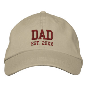 Boné Modelo de Texto Ano do Papai