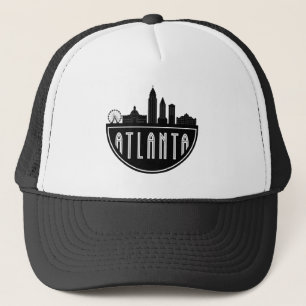 Boné Modern Atlanta Georgia Estilizou Skyline