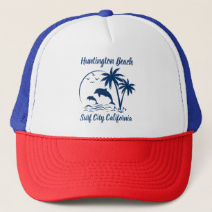 Boné Modern Huntington Beach California Dark Blue