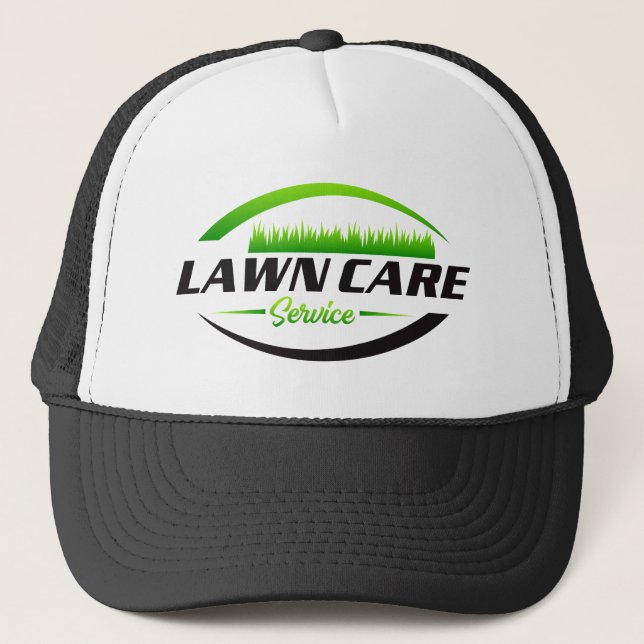 Boné Modern Lawn Care & Landscaping Trucker Hat (Frente)