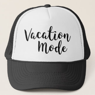 Boné Modo de Férias