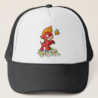 Boné Moehog vermelho e zumbido