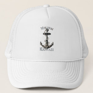 Boné Molokai Hawaii Vacina Anchor Náutico