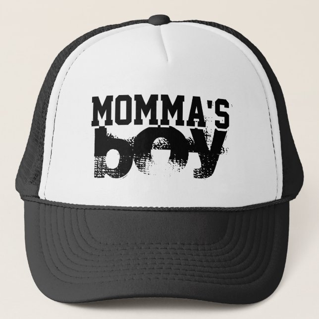 Boné MOMMA'S BOY lettering | (Frente)