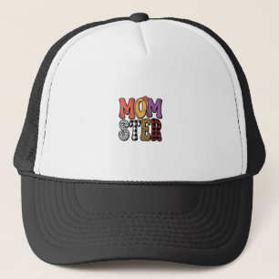 Boné Momster Mãe Vintage Leopardo Xadrez Tipografia Des