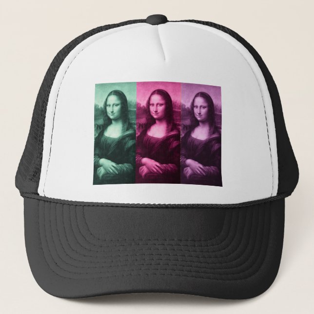 Boné Mona Lisa Green Pink Purple (Frente)