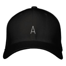 Monograma "A" Personalizado Impresso em Fonte Alta