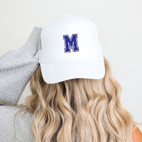 Monograma da Varsity Azul