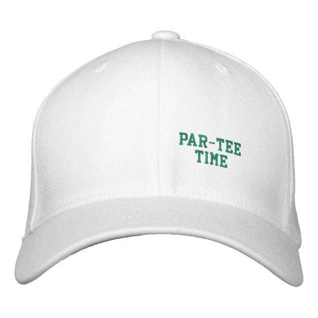 Boné Monograma De Par-Tee Bordado (Frente)