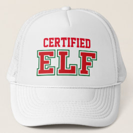 Boné Monograma ELF de Natal
