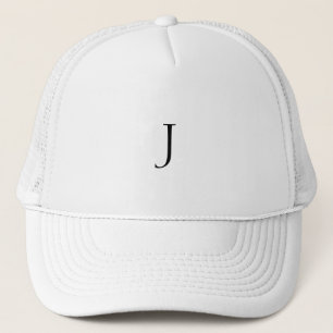 Boné Monograma Personalizado Letra J