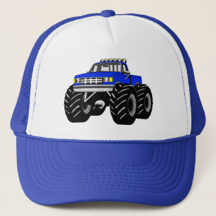 BONÉ MONSTER TRUCK AZUL