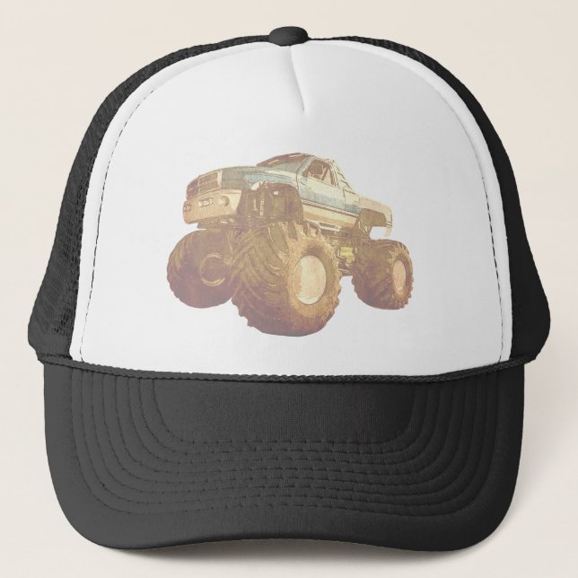 Boné Monster truck pálido (Frente)