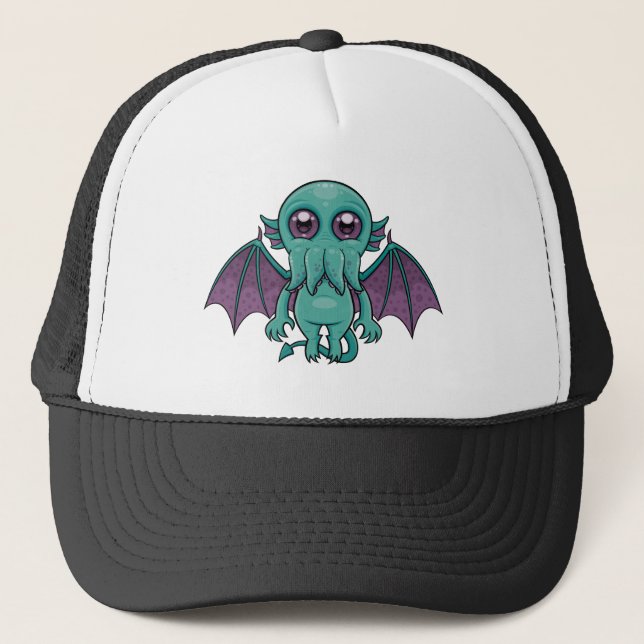 Boné Monstro de Cthulhu, Bebê Cento (Frente)