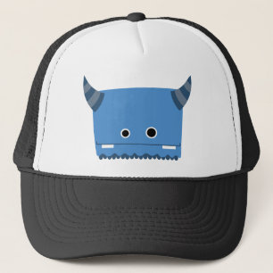 Boné Monstro Horned azul