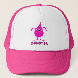 Boné Monstro rosa